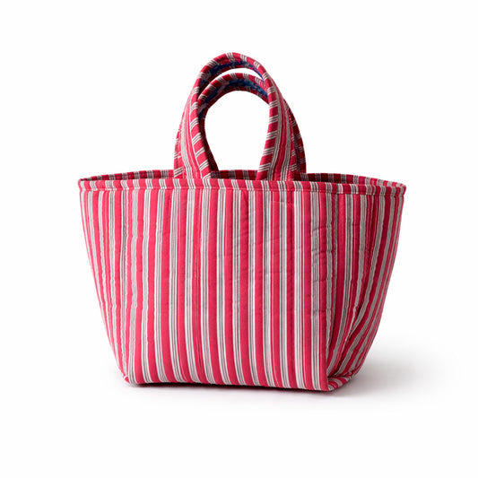 Mini Tote Marea Verde Mar Reversible