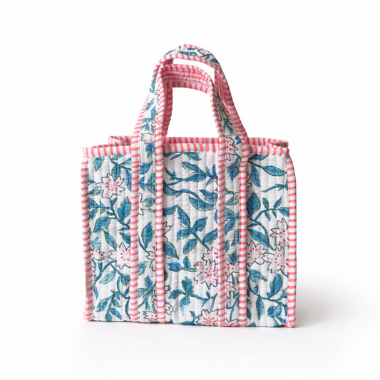 Mini Tote Jardín Reversible