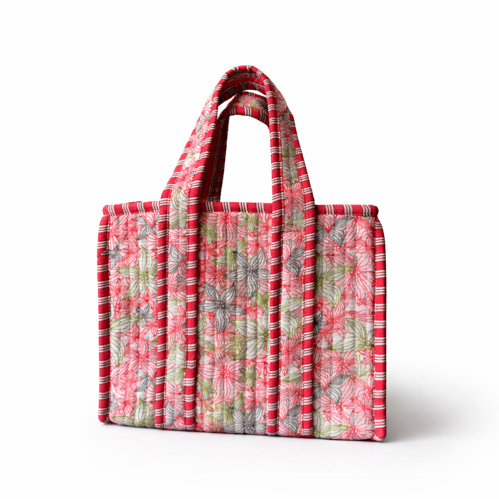 Mini Tote Rosella Rojo Reversible