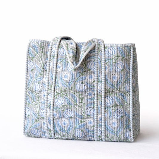 Tote Granada Celeste Reversible